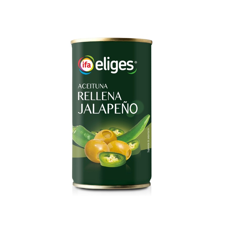 Aceituna manzanilla rellena de jalapeño