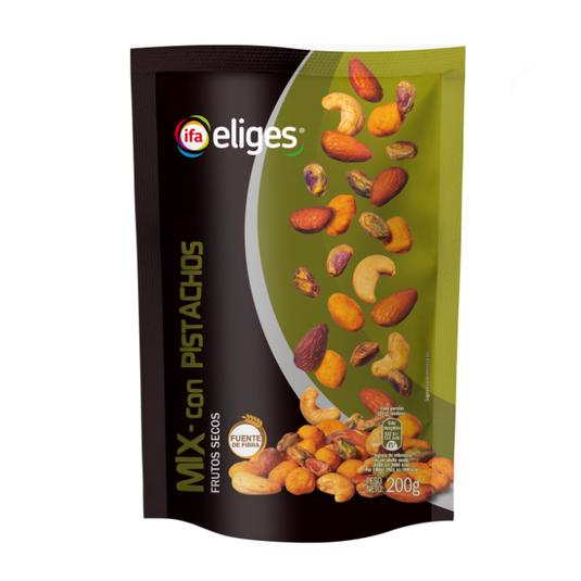 Cóctel de frutos secos con pistachos 200g