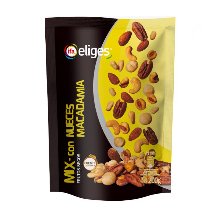 Cóctel frutos secos con nueces de macadamia Cóctel frutos secos con nueces de macadamia
