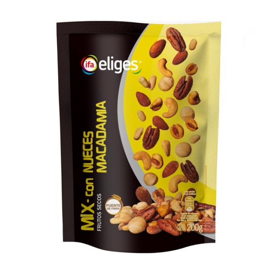 Cóctel frutos secos con nueces de macadamia 