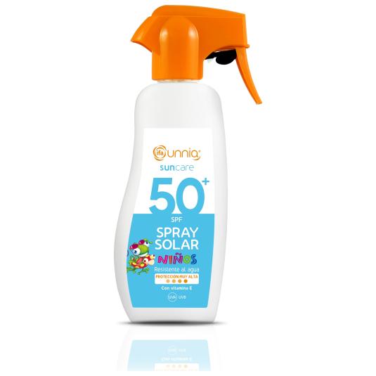 Crema corporal protección solar 50+ infantil - Unnia - 250ml