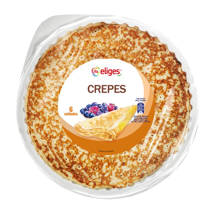 Crêpes 6 unidades - Eliges - 360g