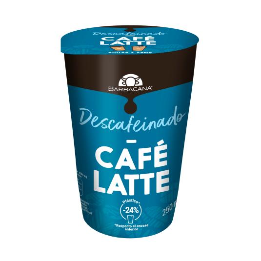 Café latte descafeinado - Eliges - 250ml