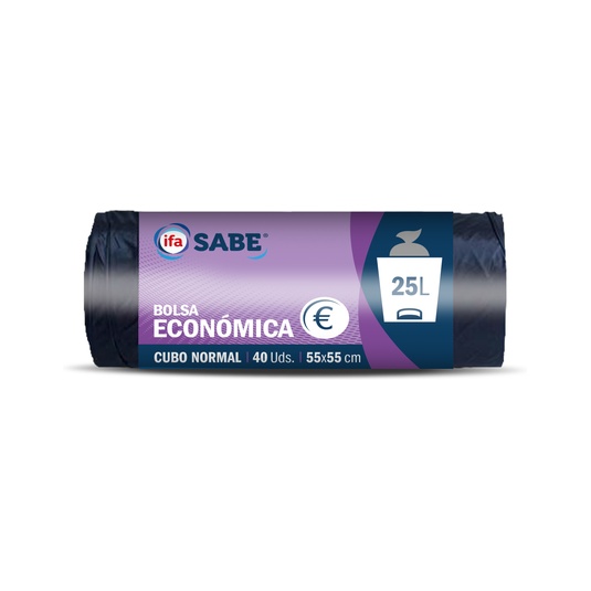 Bolsa de basura económica rollo 40 uds