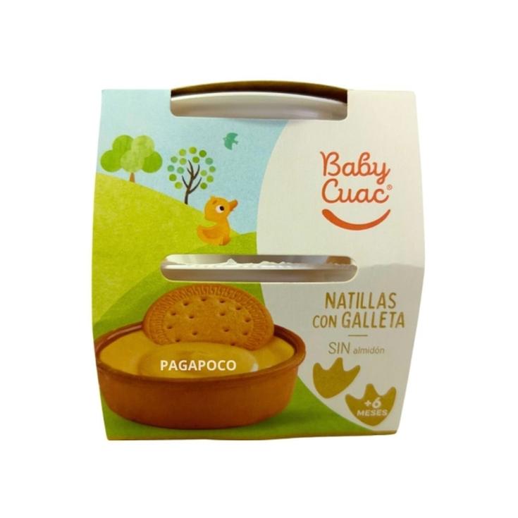 Natillas con galletas