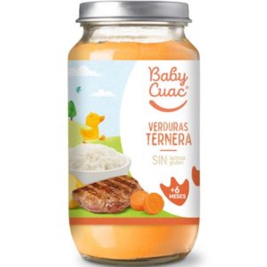 Potito ternera y verdura - 250g