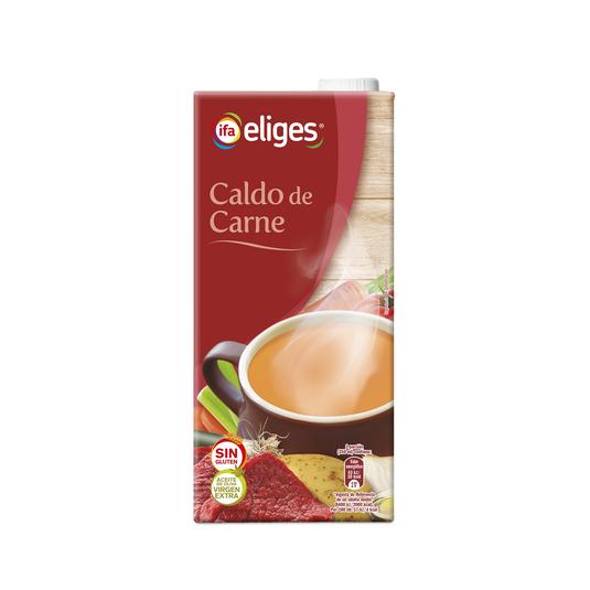 Caldo de carne en brik de 1 L
