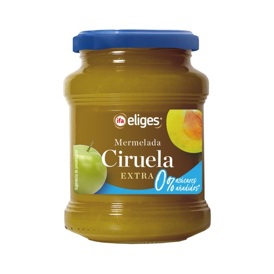Mermelada de ciruela extra diet frasco de 350g