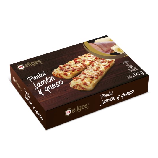 Panini jamón y queso Eliges - 250g