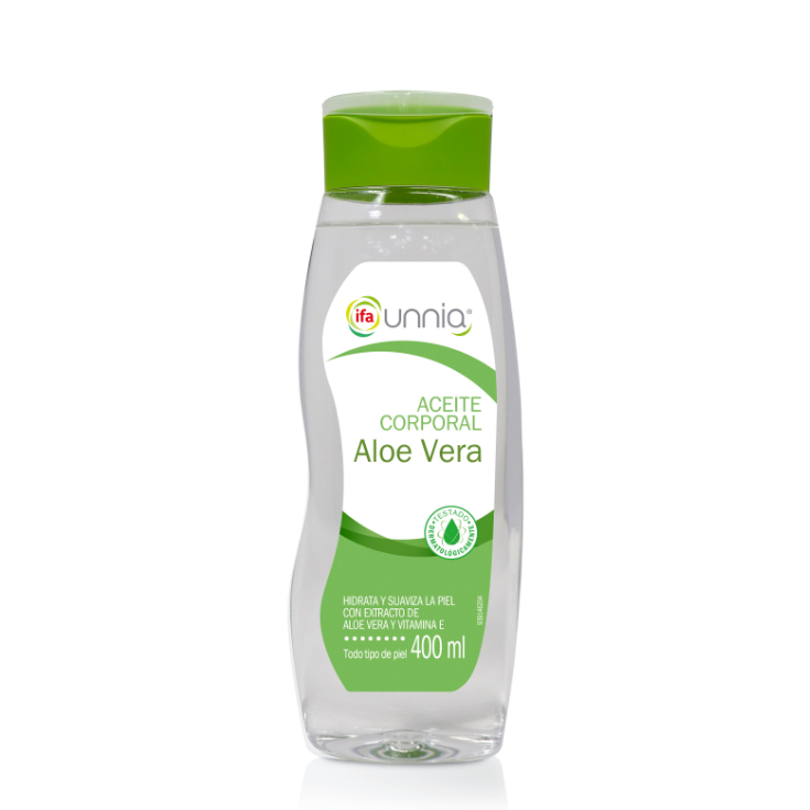 ACEITE CORPORAL ALOE VERA BOTELLA 400 ML