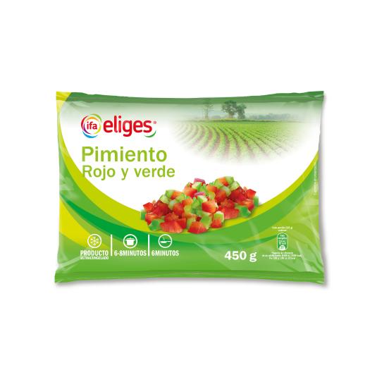 Pimiento rojo y verde Eliges - 450g