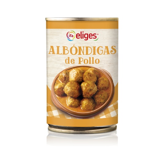 Albóndigas de pollo lata 1/2kg