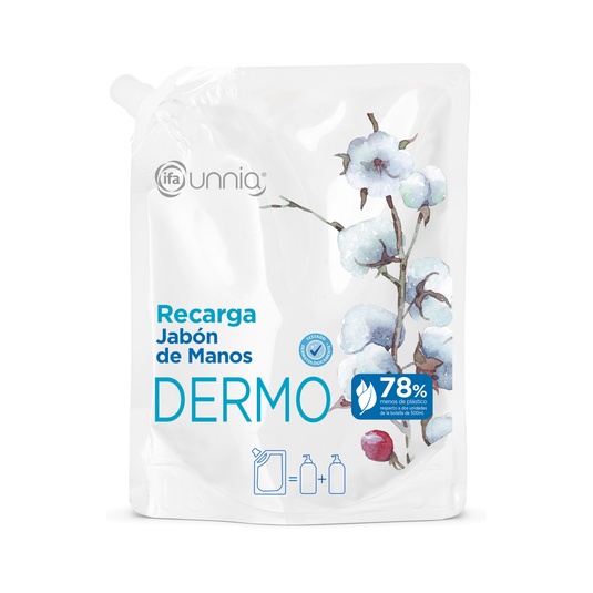Jabón de manos liquido dermo doypack 1L