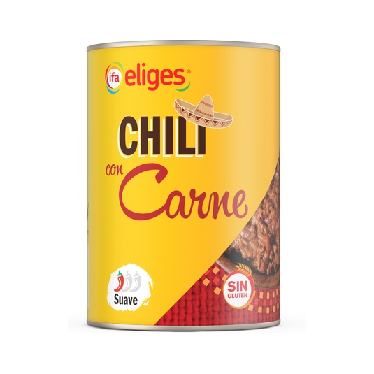 Chili con lata de 1/2kg