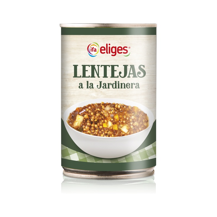 Lentejas a la jardinera bote de 500g