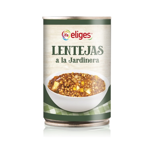 Lentejas a la jardinera bote de 500g