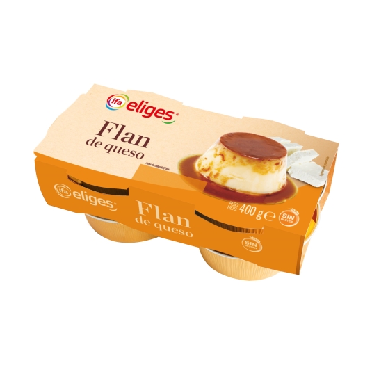 Flan de queso Eliges - 400g