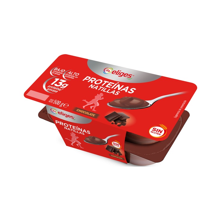 NATILLAS CHOCOLATE PROTEINAS PACK 4X125G