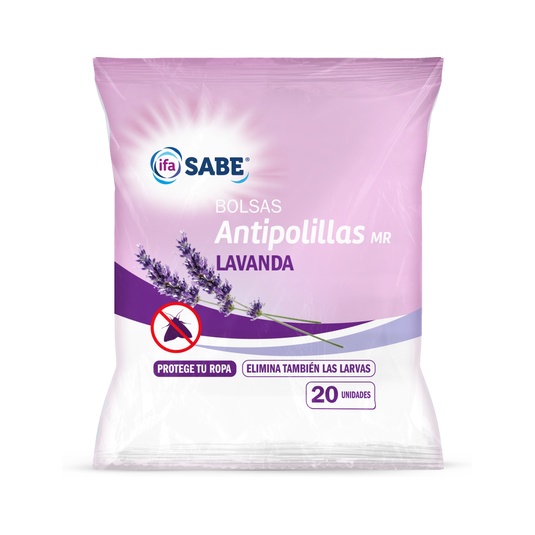 Bolsitas antipolillas de olor lavanda