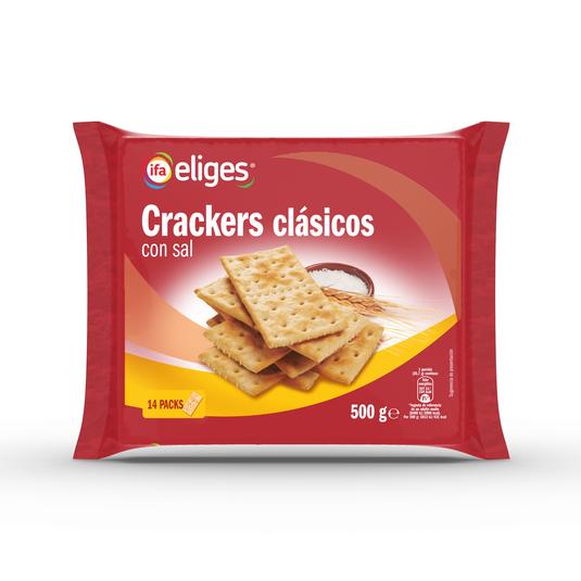 Galletas saladas crackers clásicos 