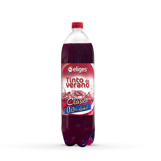 Tinto de verano sabor limon botella de 1,5L