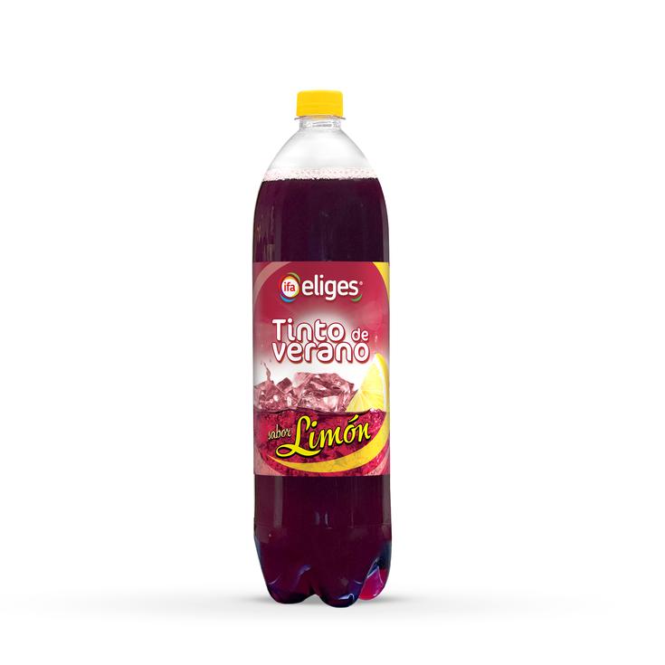 Tinto de verano sabor limón sin alcohol 1,5L Tinto de verano sabor limón sin alcohol 1,5L