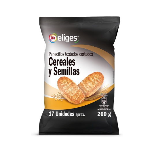 Panecillos de cereales y semillas 200g