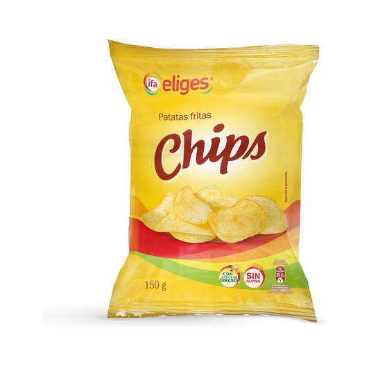 Patatas fritas chip bolsa 150g