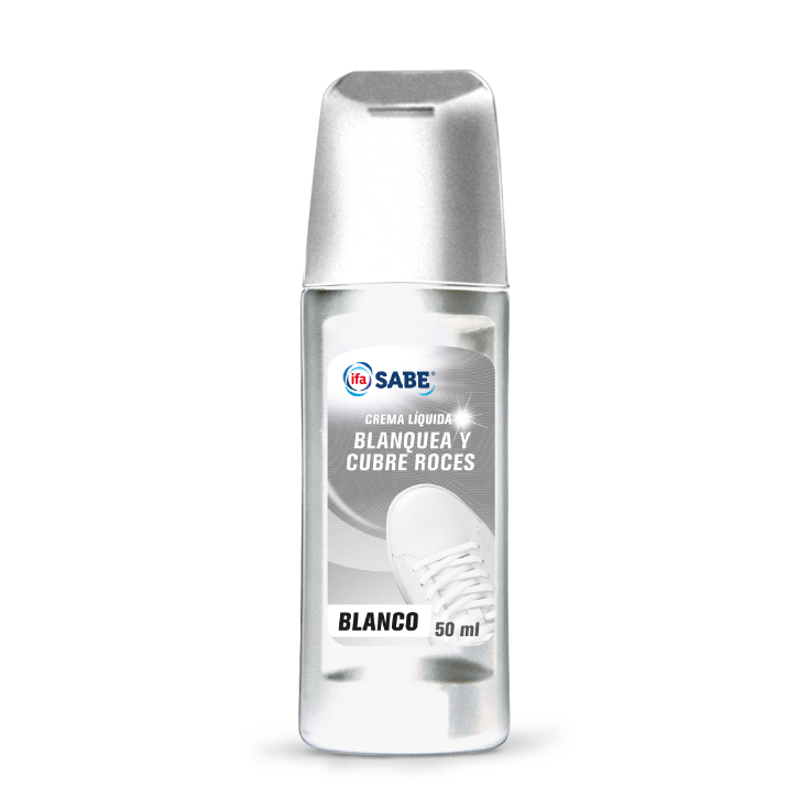 CREMA LIQUIDA DE CALZADO COLOR BLANCO 50 ML