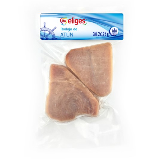 Rodajas de atún congeladas