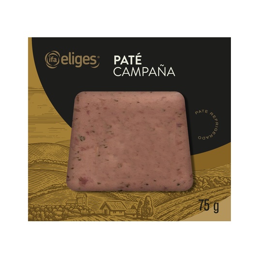 Pate campaña refrigerado 75g