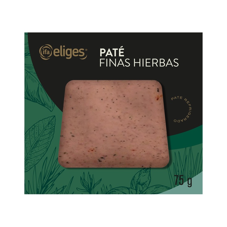 PATE FINAS HIERBAS REFRIGERADO 75G