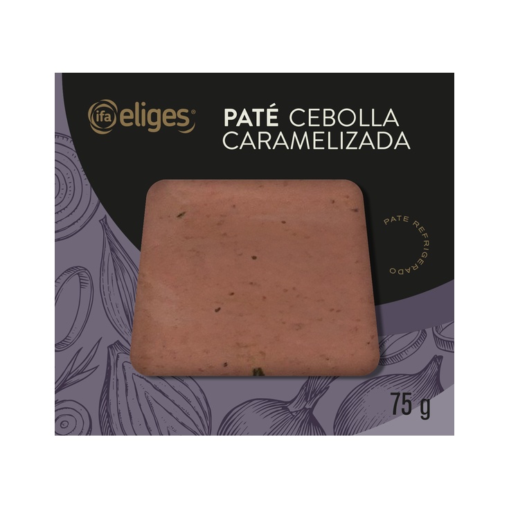 PATE CON CEBOLLA CARAMELIZADA REFRIGERADO 75G