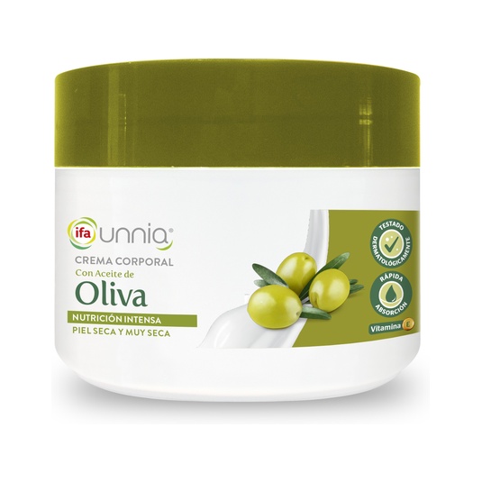 Crema corporal con aceite de oliva