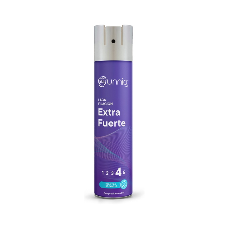 Laca de Fijación para Cabello Extra Fuerte Bote 400 ml