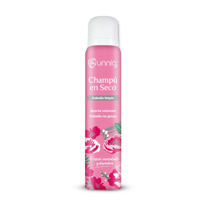 Champú en seco de olor floral en spray