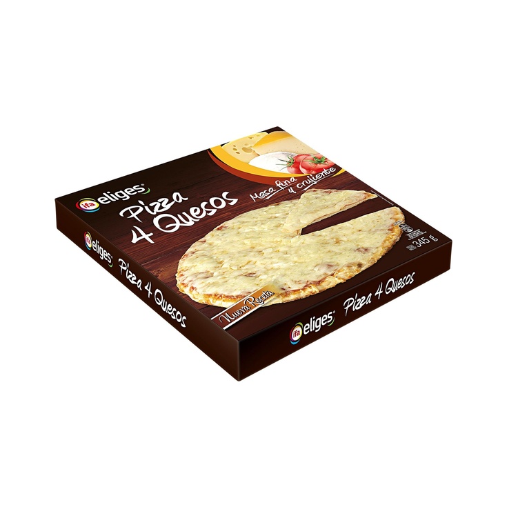 Pizza 4 quesos congelada Pizza 4 quesos congelada