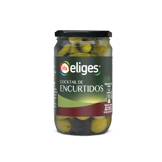 Cocktail de encurtidos en frasco de 670g