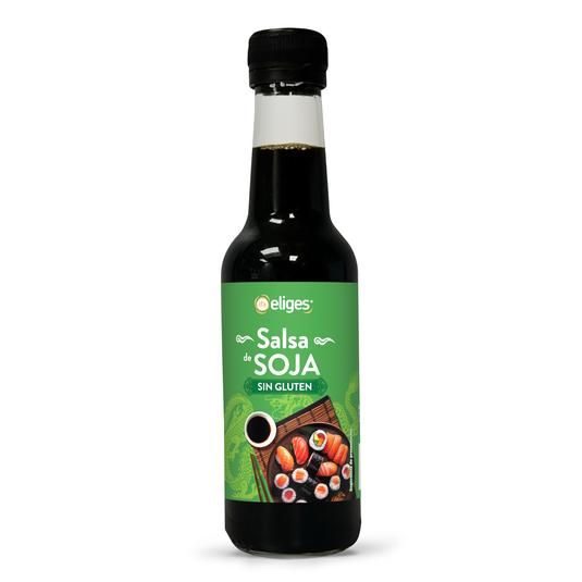 Salsa de soja sin gluten