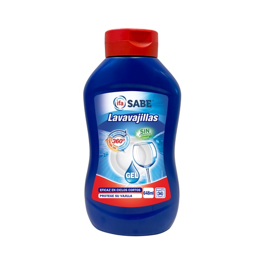 GEL LAVAVAJILLAS MAQUINA TODO EN UNO 36 LAVADOS