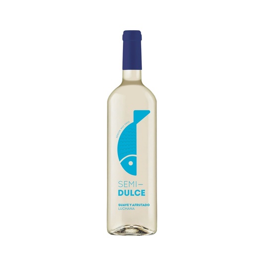 VINO BLANCO SEMIDULCE BOTELLA 75 CL
