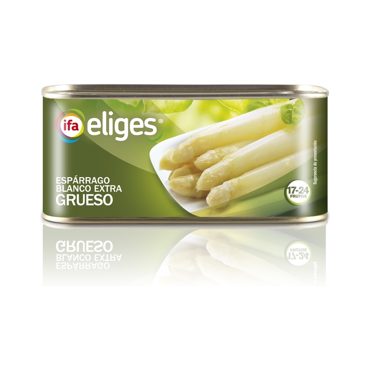 Espárragos Blancos Extra Gruesos Calibre 17 a 24 Lata 660 g