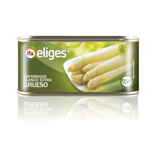 Espárragos Blancos Extra Gruesos Calibre 17 a 24 Lata 660 g