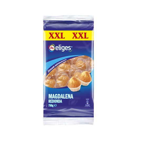 Magdalena redonda formato xxl 750g