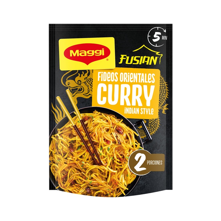 Fideos orientales noodles Yakisoba Indian 118 g
