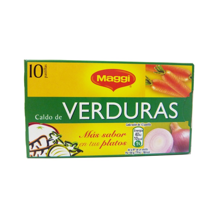 Caldo de verduras 8 + 2