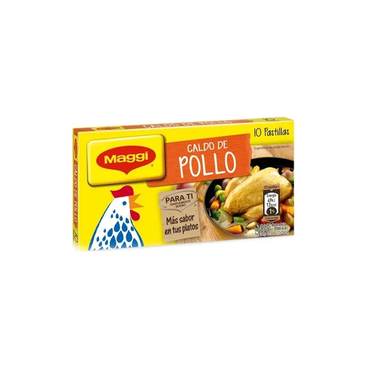 Caldo de pollo - 8 uds