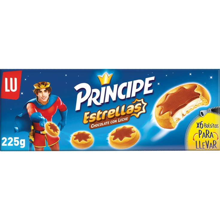 Galletas Principe Estrellas Choco 225g