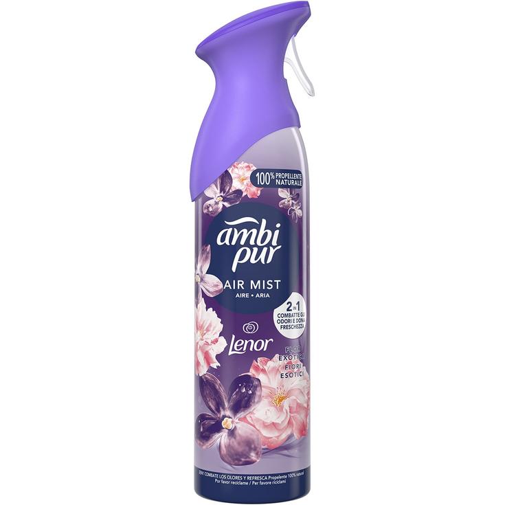 Ambientador Air Mist Lenor 2 en 1 Flores Exóticas