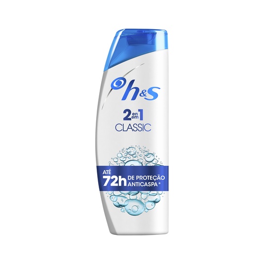 Champú anticaspa 2 en 1 classic 330 ml